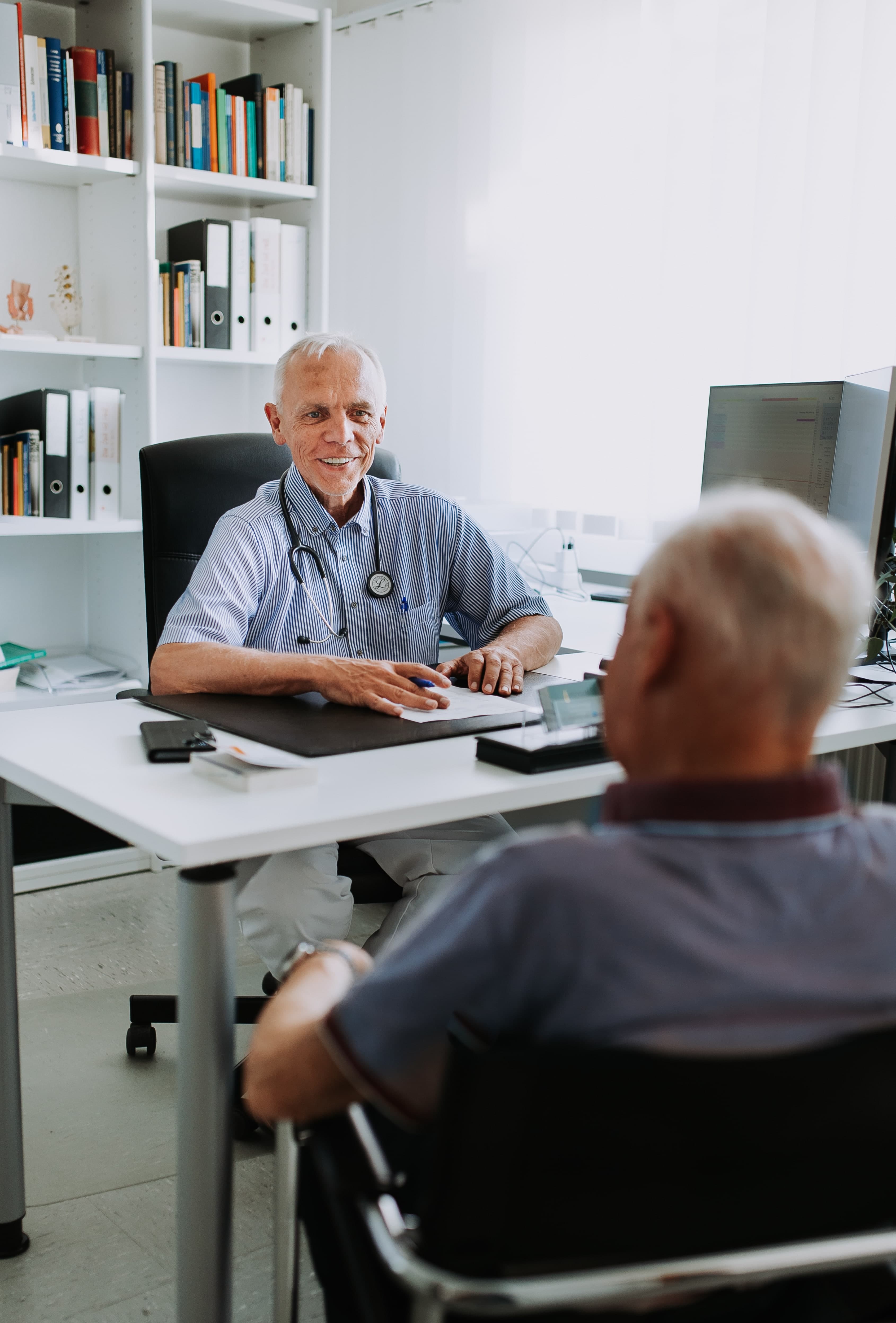 im Patientengespräch